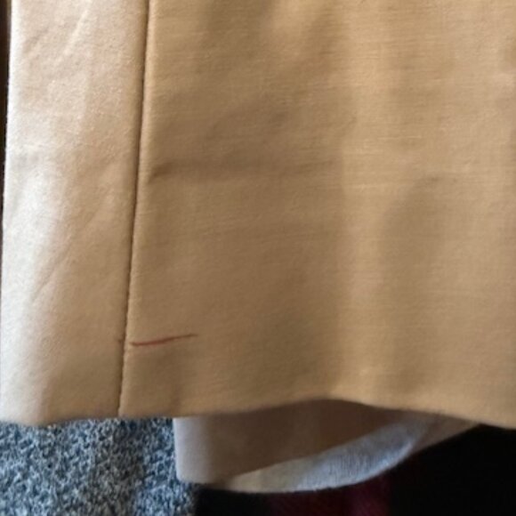 Pre-Loved Roberto Rodrigez Tan Cotton Blazer - Women's Size 6 - Picture 7 of 7